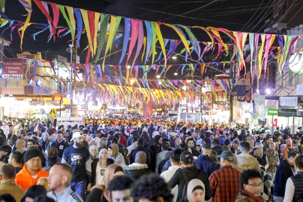 street market during the period of ramadan