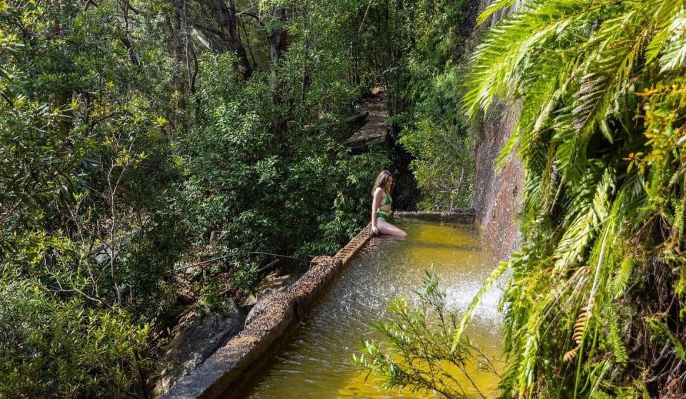 Dive Into This Secret Waterfall And Infinity Pool Less Than Two Hours From Sydney