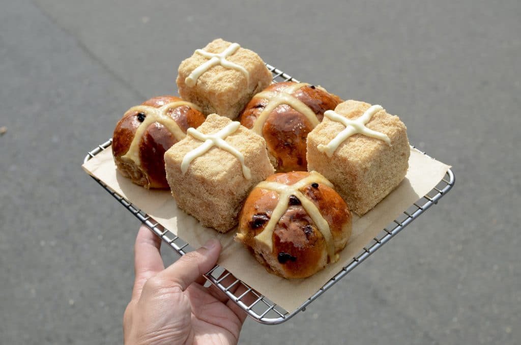 hot cross buns in sydney