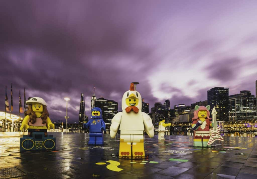20 Life-Size LEGO Minifigures Have Taken Over Darling Harbour