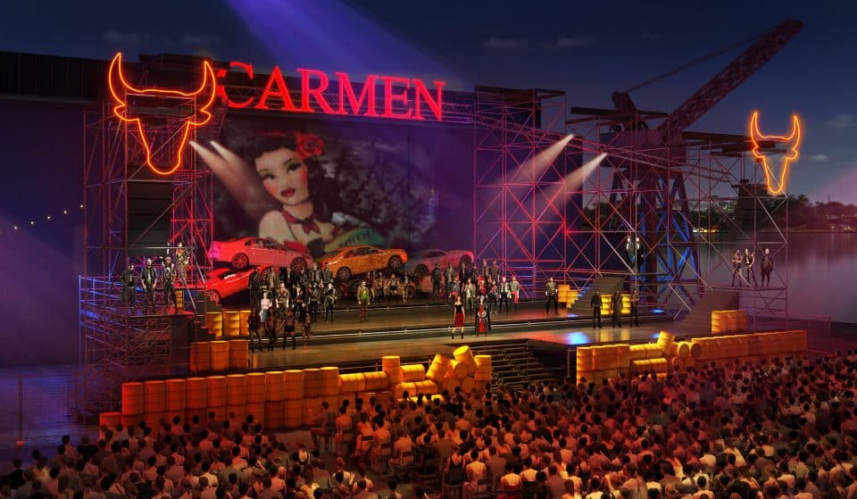 Opera Australia Is Bringing A Dazzling Open-Air Production Of Bizet’s Carmen To Cockatoo Island