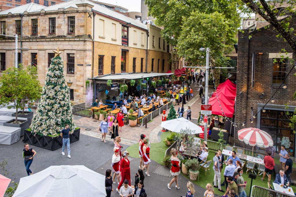 christmas events at the rocks