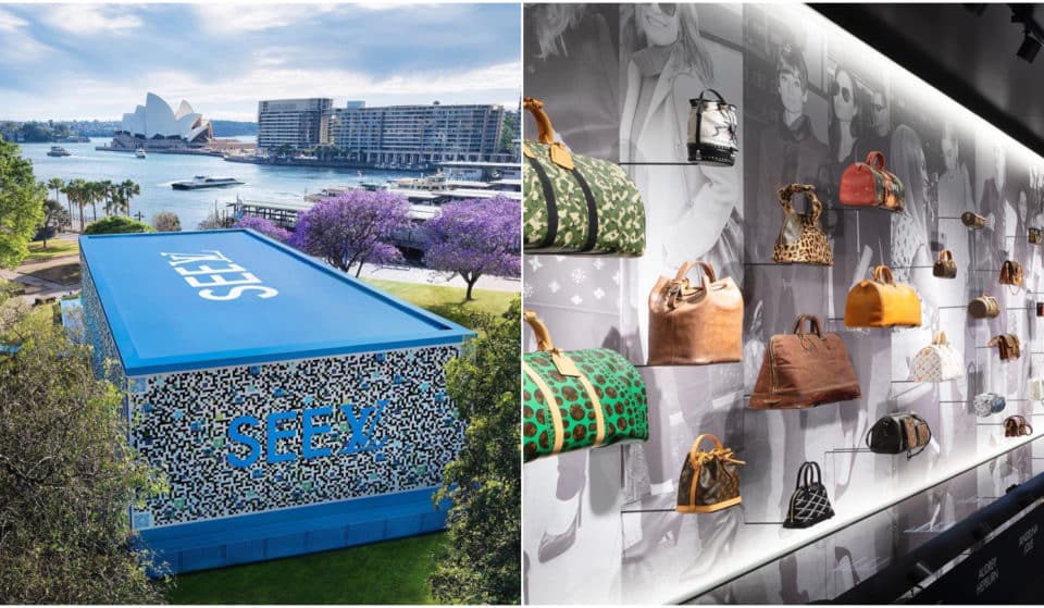 Louis Vuitton Has Brought Its Glamourous SEE LV Fashion Exhibition To The Rocks