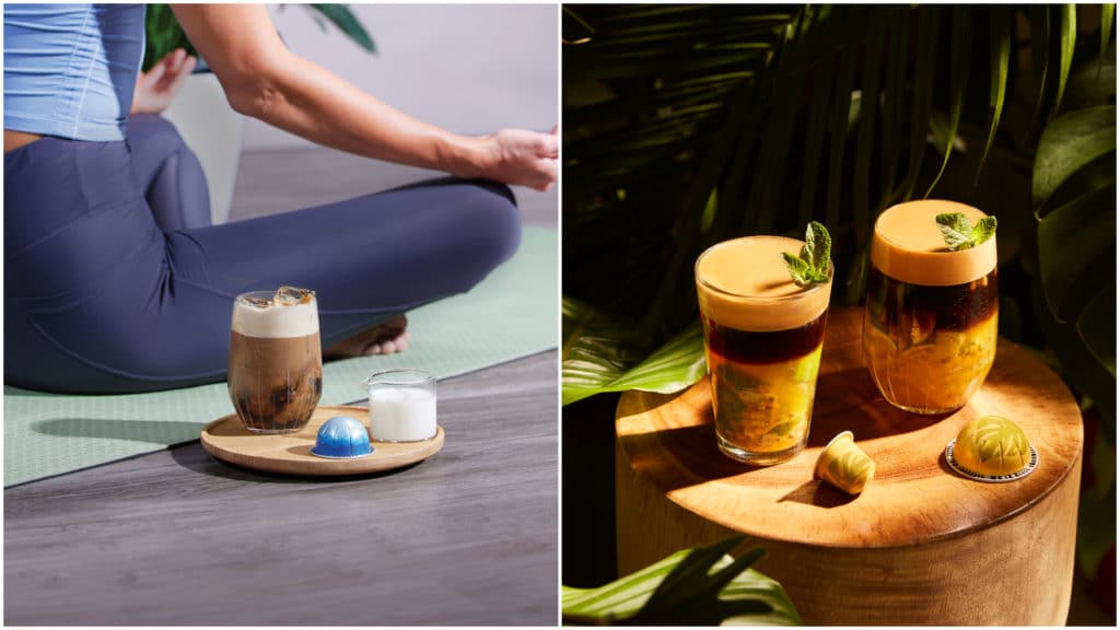 free yoga sessions and coffee by nespresso