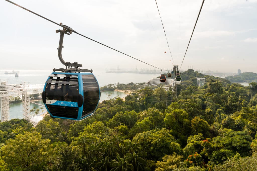 cable car in singapore