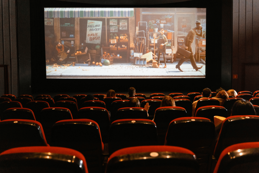 Inside a Cinema