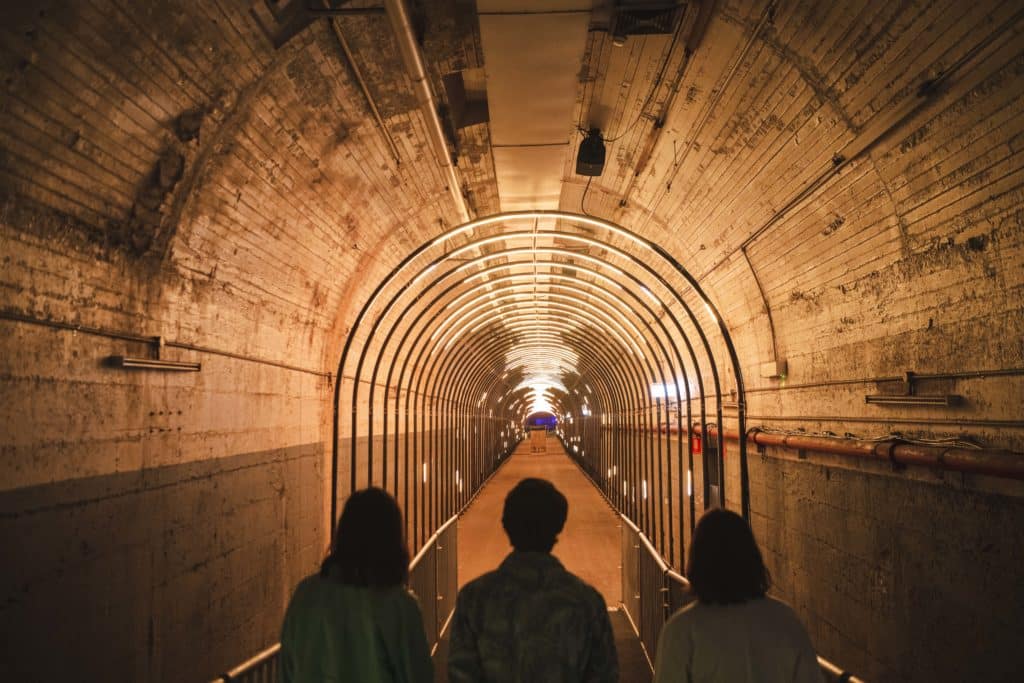 Robots, Music And Lights Have Taken Over The Abandoned Railway Tunnels Under Wynyard Station