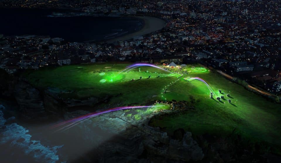 Tee Off At This Glow-In-The-Dark Golf Party In Bondi Featuring Mary’s Burgers