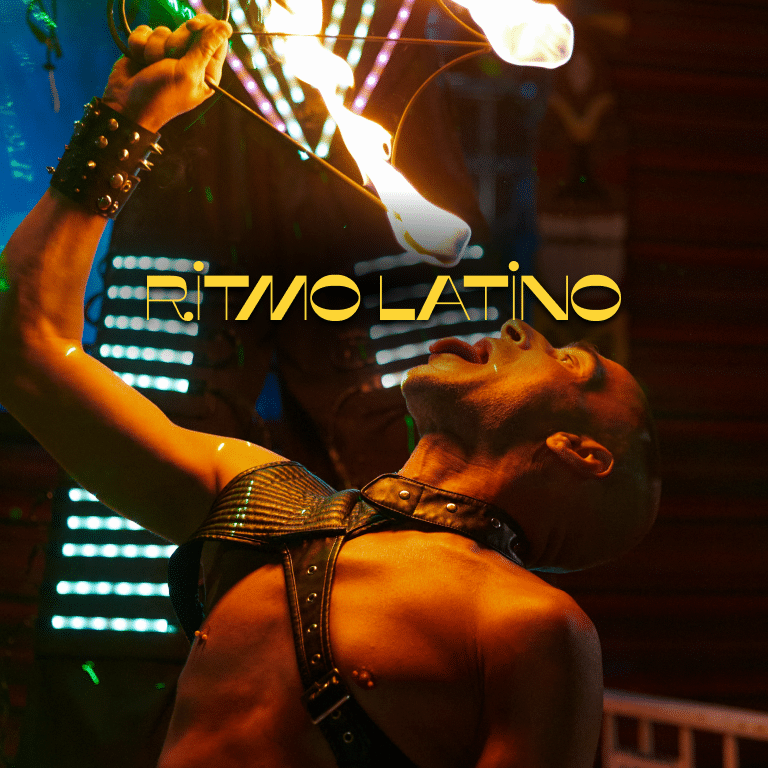 Fire Dance at the Ritmo Latino Festival