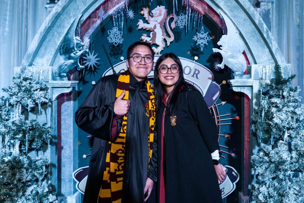 Photo booth at Harry Potter: A Yule Ball Celebration
