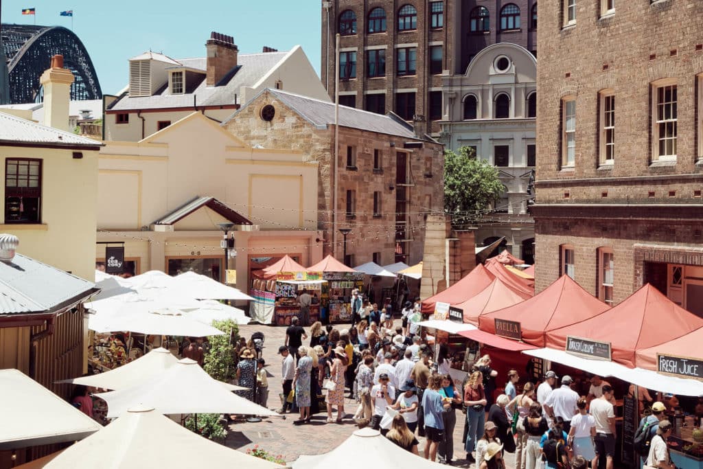 Enjoy Shopping, Food And Harbourside Views At The Rocks’ Open-Air Market Every Weekend