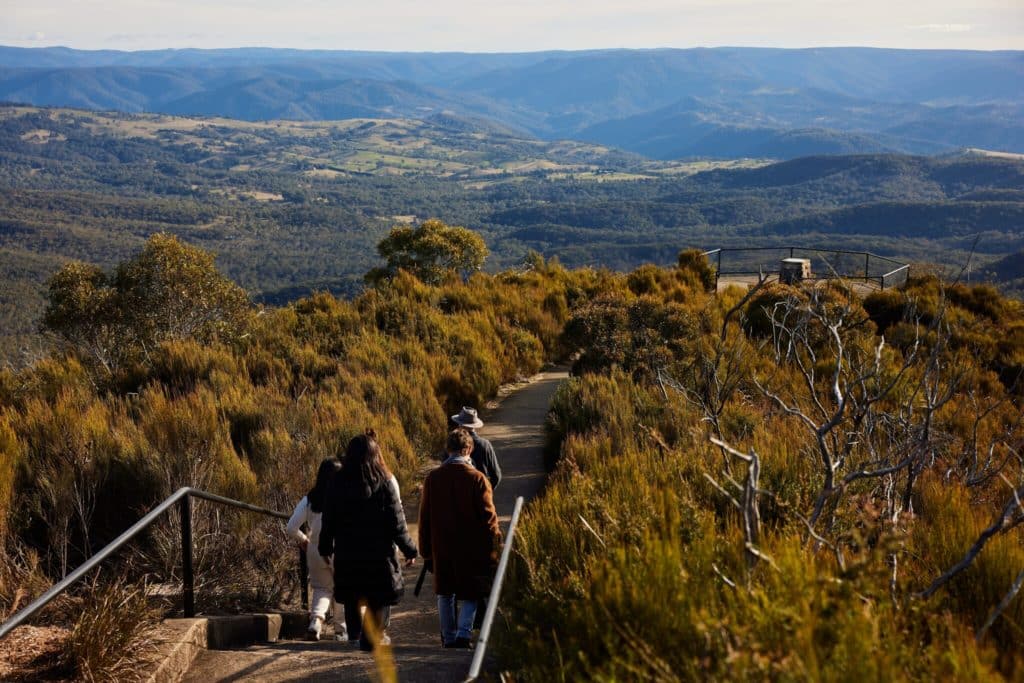 Cahills Lookout in the blue mountains