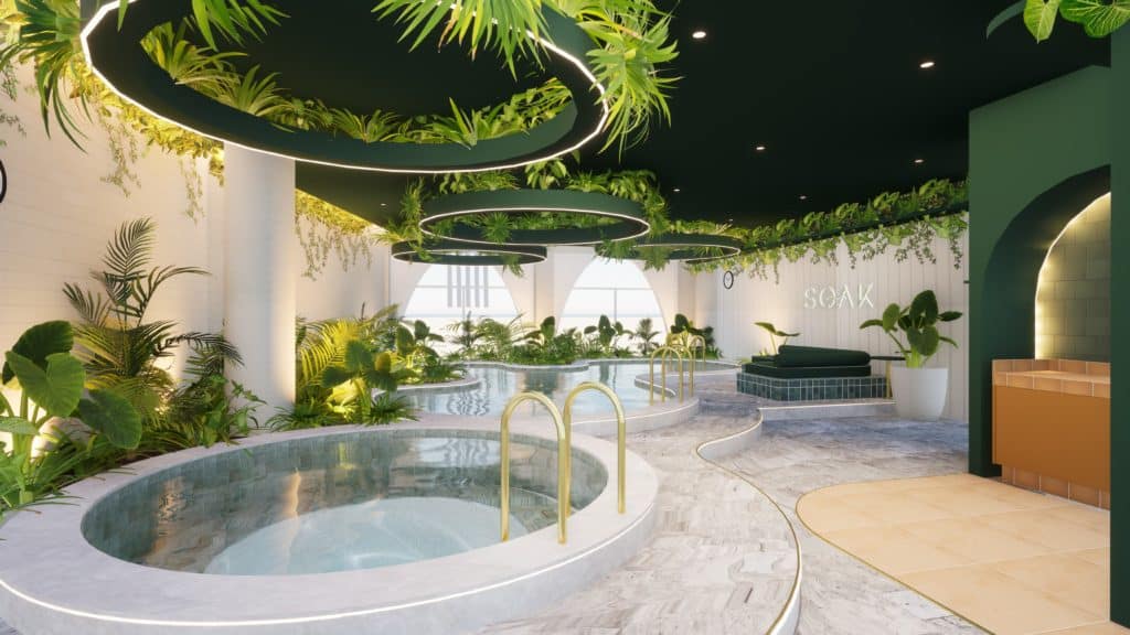 A Lush Bathhouse With Hot Spring-Inspired Thermal Spas And Plunge Pools Is Opening In Sydney