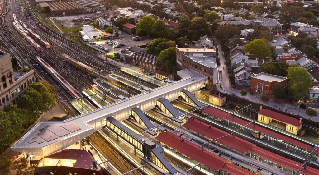 Redfern Station Now Connects Directly To Carriageworks And South Eveleigh Following Major Upgrades