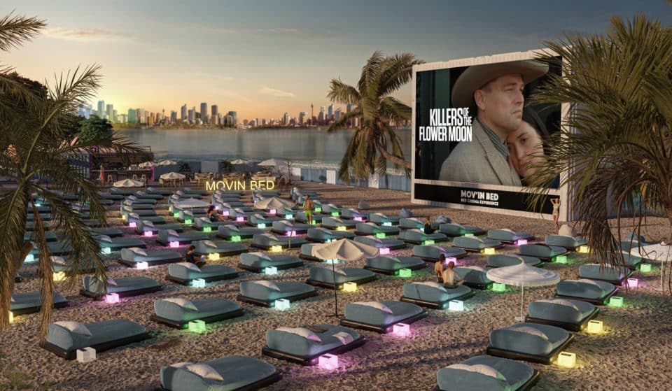 An Outdoor Cinema With Comfy Beds Is Hitting The Beach In Sydney This Summer